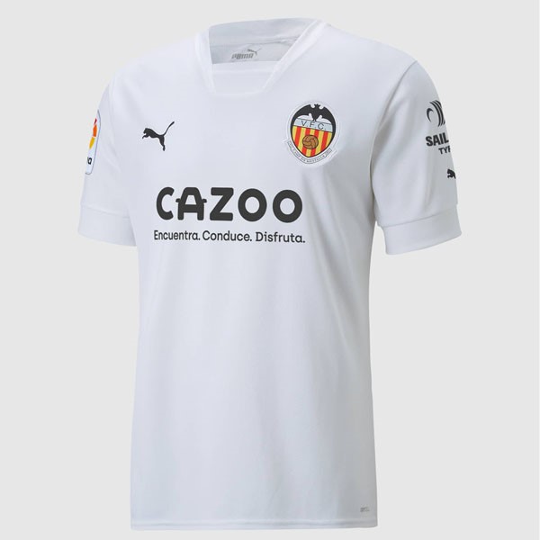 Tailandia Camiseta Valencia 1ª Kit 2022 2023